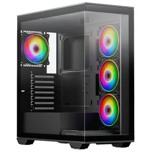 Vida Solus Black ATX Gaming Case