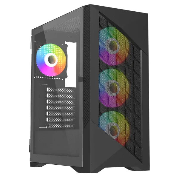 Vida Typhoon ATX Black ARGB Case Vida Typhoon ATX Black ARGB Case